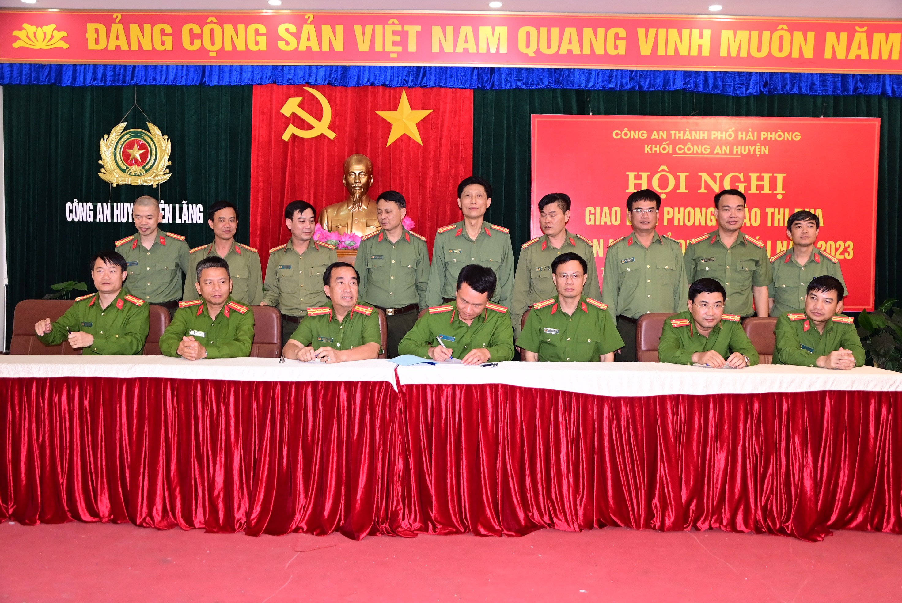 Khối công an huyện: Quý 1 năm 2023, điều tra khám phá 86/88 vụ phạm pháp hình sự